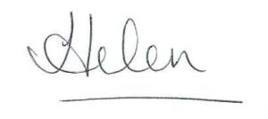 Helen's signature
